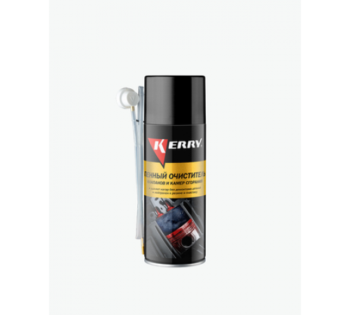 Раскоксовка двигателя.Пенный очиститель клапанов и камер сгорания 520мл аэр. KERRY @ ~
