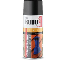 Герметик-аэрозоль от протечек и трещин (для кровли и т.п.) черный 520мл KUDO