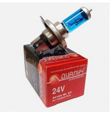 Лампа H4 24V 100/90W P43t Диалуч ЛЧ242