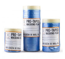 Пленка укрывочная ROXTOP с клеящей лентой 1100мм.х33м. со статич.эф.RoxelPro