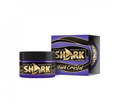 Ароматизатор Dolce Life Classic Shark банка (Черный лед) гелевая основа ~