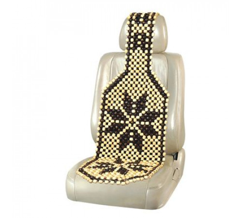 Накидка сиденья массажная SKYWAY Massage-05 дерево светлое дерево/рисунок темный