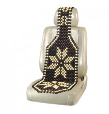 Накидка сиденья массажная SKYWAY Massage-05 дерево темное дерево/рисунок светлый