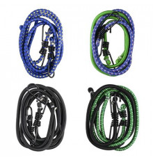 Резинка для крепления багажа 100см*8мм SKYWAY 2шт метал. Крюк