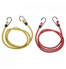 Резинка для крепления багажа 120см*8мм SKYWAY 2шт метал. Крюк