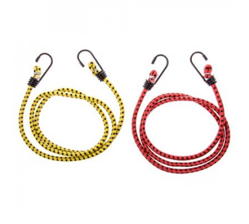 Резинка для крепления багажа 120см*8мм SKYWAY 2шт метал. Крюк