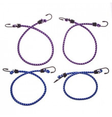 Резинка для крепления багажа 60см*8мм SKYWAY 4шт метал. Крюк