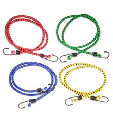 Резинка для крепления багажа 80см*8мм SKYWAY 4шт метал. Крюк