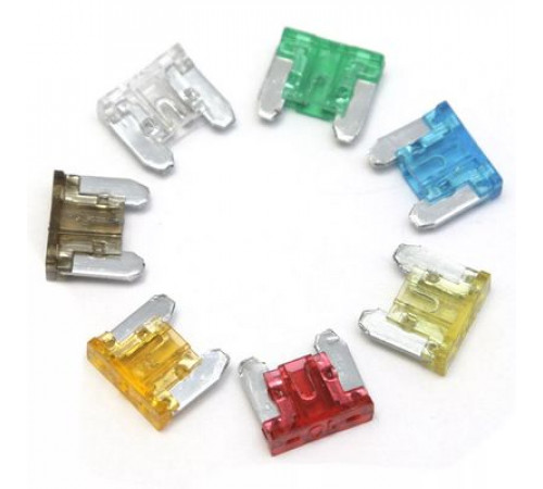 Предохранители MICRO(супер мини)  GoodYear 10шт (5А;7,5А;10А;15А;20А;25А;30А) с пинцетом