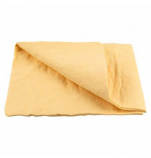 Салфетка замша искусственная 64*43см  SKYWAY большая в пакете