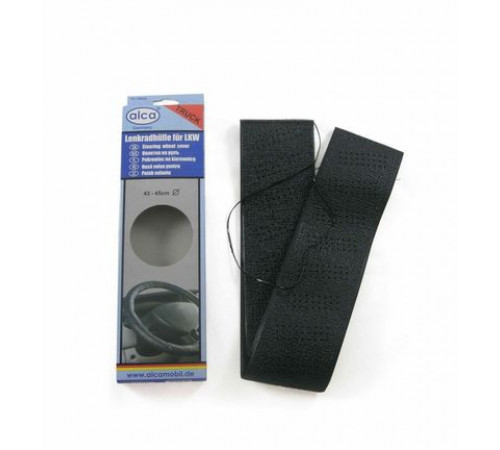 Оплетка на руль грузовая 43-45см ALCA шнуровка