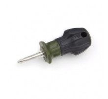 Отвертка комб. 2в1 с двухкомпонентной рукоятью 30 мм; SL6 x PH 2 ДТ