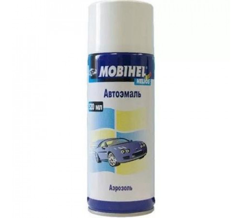 Краска универсальная черная матовая MOBIHEL аэрозоль 520мл