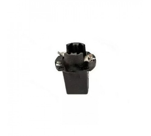 Патрон под лампу А12*1,2 (B8.7d) (подсветки панели приборов) квадратный отечествю