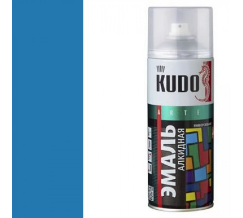 Краска универсальная синяя RAL-5005 KUDO аэрозоль 520мл