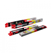 Щетка стеклоочистителя HITO X7 гибрид 350мм (14") крепление крючок большой и малый, штырь_