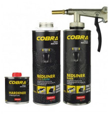 Защитное покрытие COBRA черное 0,6л+0,2л NOVOL