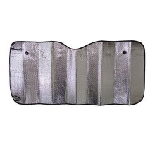 Шторка экран 130*60см на лобовое стекло SKYWAY фольга двусторонняя