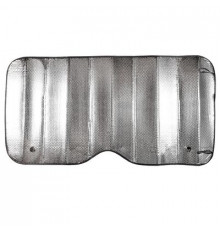 Шторка экран 140*70см на лобовое стекло SKYWAY фольга двусторонняя