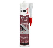 Герметик акриловый KUDO KSK-311 для дерева и паркета Белый 280 мл