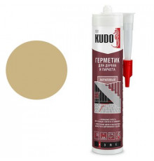 Герметик акриловый KUDO KSK-315 для дерева и паркета Сосна 280 мл