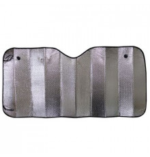 Шторка экран 150*70см на лобовое стекло SKYWAY фольга двусторонняя