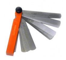 Щупы для измерения зазоров №4 (70мм,11 листов (0.1-1мм)) пластик блистер TOPAUTO