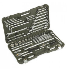 Набор инструмента 64 предм. 1/2, 1/4 для ремонта отеч.автомобилей  гаражн ДТ