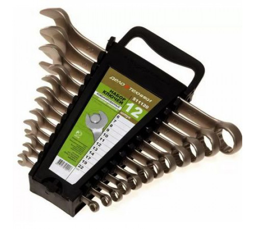 Набор ключей комб. 12 шт. (6,7,8,9,10,11,12,13,14,17,19,22) пластик. холдер ДТ