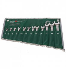 Набор ключей комб. 12 шт. (6,7,8,9,10,11,12,13,14,17,19,22) тетрон. сумка ДТ