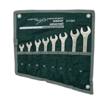 Набор ключей комб. 8 шт. (8,9,10,12,13,14,17,19) тетрон. сумка ДТ