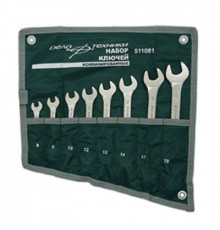 Набор ключей комб. 8 шт. (8,9,10,12,13,14,17,19) тетрон. сумка ДТ