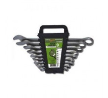 Набор ключей комб. 9 шт. (8,10,12,13,14,15,17,19,22) пластик. холдер ДТ