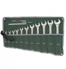 Набор ключей рожковых 11 шт.(8х10,10х12,12х13,14х15,13х17,17х19,19х22,22х24,24х27,27х30,30х32)сум ДТ