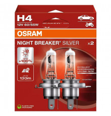 Лампы H4 12V 60/55W +100% 64193 NBS-2HB OSRAM
