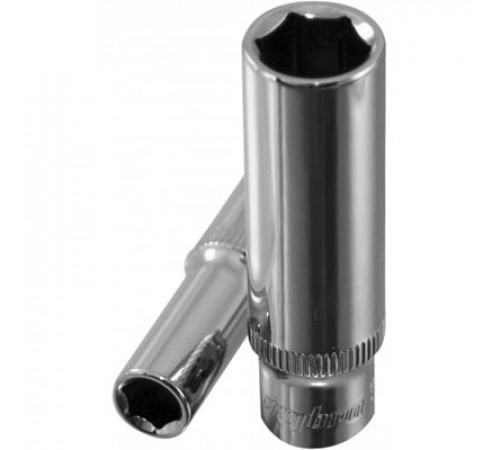 Головка 08 мм 1/4 6-ти гранная удлиненная / OMBRA