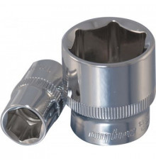 Головка 17 мм 3/8 6-ти гранная / OMBRA
