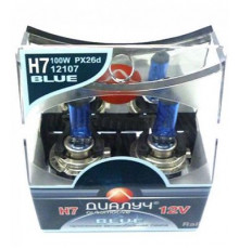 Лампы H7 12V 55W PX26d к-т BLUE Диалуч белый свет ЛЧ182