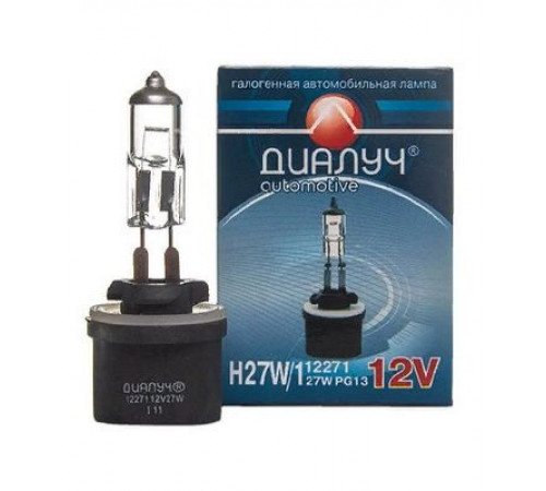 Лампа H27/1 12V standart 27W PG13 Диалуч ЛЧ045