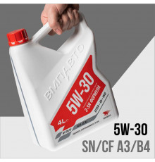 Масло моторное 3-SN 5w30 (A3/B4, SN/CF),4л. ВМП АВТО ЧЗ