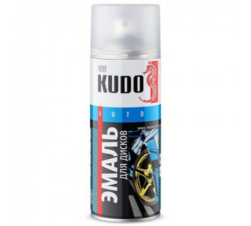 Краска для дисков белая KUDO аэрозоль 520мл