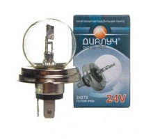 Лампа R2 12V 75/70W P45t Диалуч круглая колба ЛЧ188