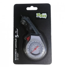 Манометр шинный в блистере 5кгс/см2 ZIZAY