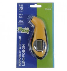 Манометр шинный электронный 10кгс/см2 с подсветкой ZIZAY