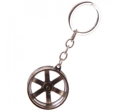 Брелок  Диск колесный металлический 3,5см BKK 018