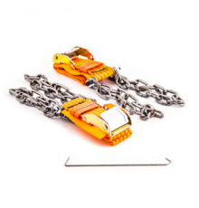 Браслет противоскольжения модель L - кроссоверы (длина металли.части цепи 400 мм, ремень 650 мм, шир