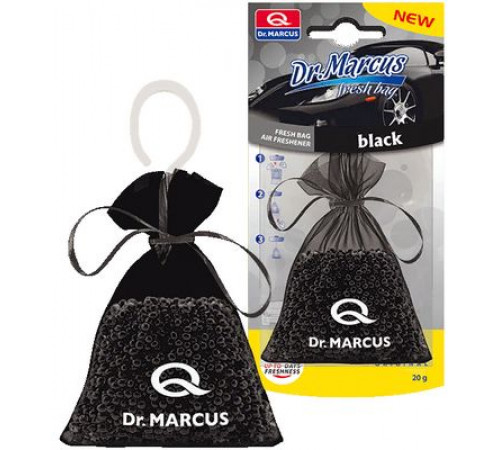 Ароматизатор Др.Маркус FRESH Bag мешочек с гранулами Black ~