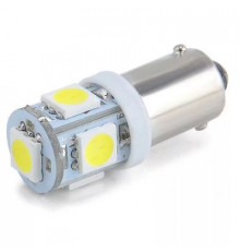 Светодиод T4W 24V 4W BA9s (белый, 5SMD) ДИАЛУЧ