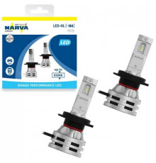 Лампы NARVA светодиод. H4 6500K Range Performance LED (к-т 2 шт.)