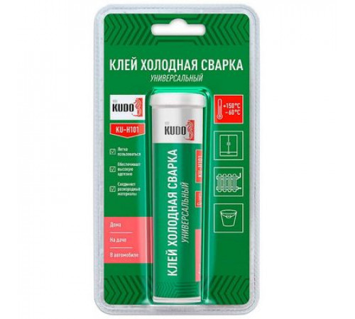Холодная сварка Универсальная (от -60 до +150©) 60гр. KUDO